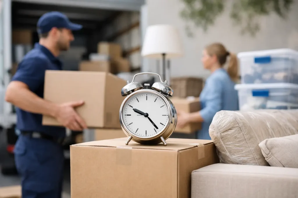 How Moving and Storage Services Save Time
