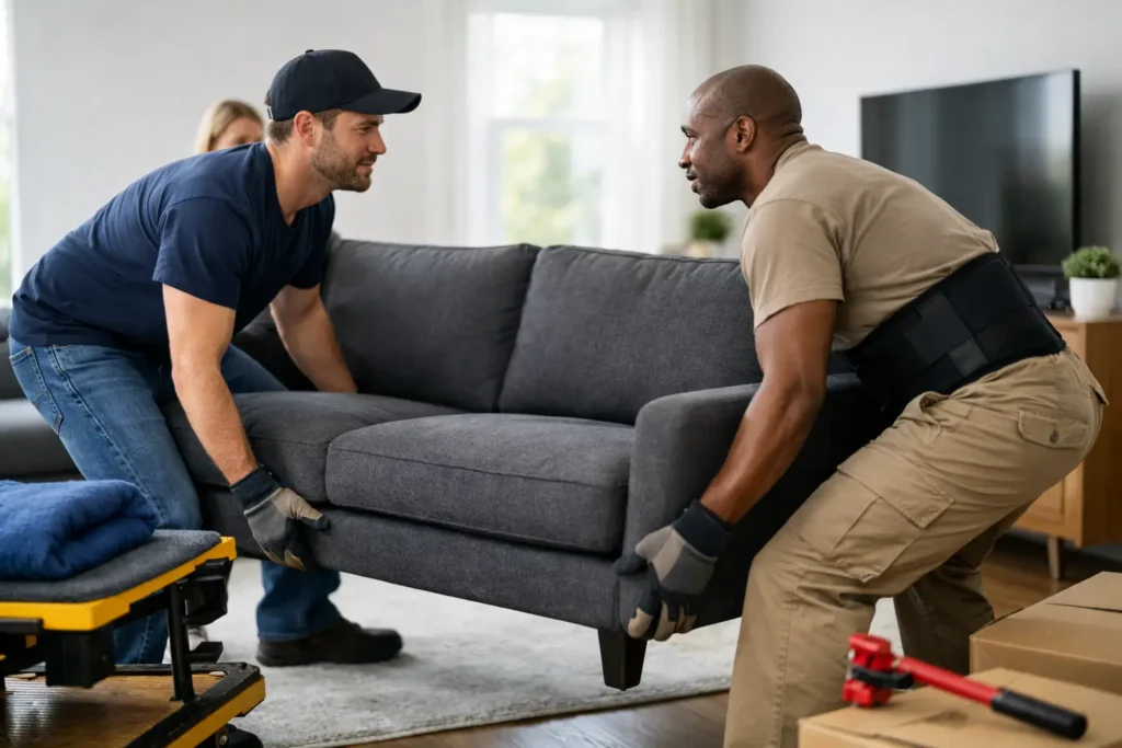 How to Move Heavy Furniture Safely
