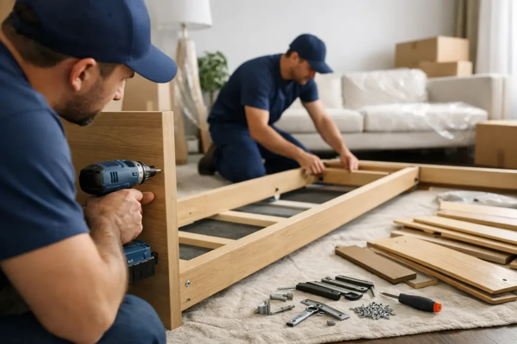 Do Movers Disassemble Furniture?