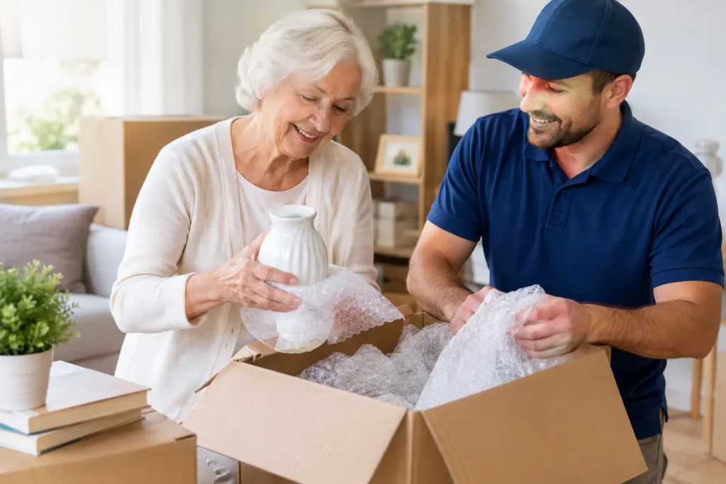 Packing Services for Seniors for a Safer Move