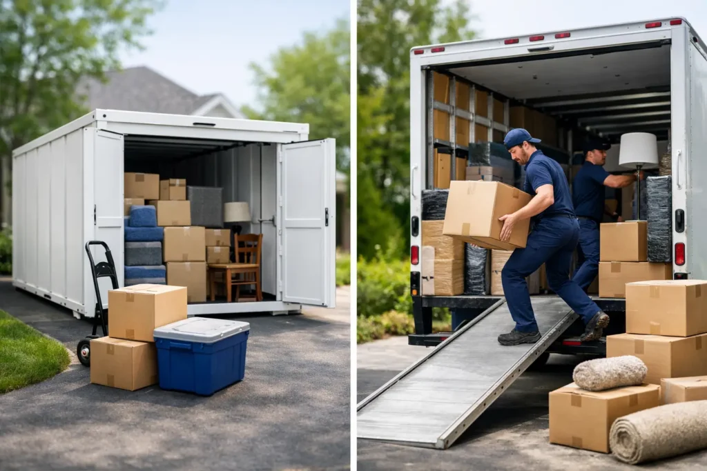 Storage Containers vs Movers: Which Fits?